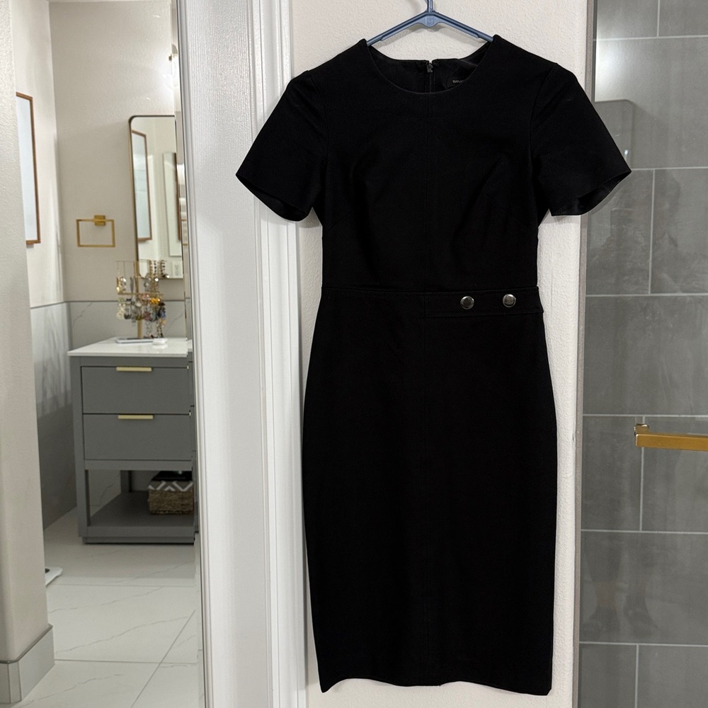 Banana Republic Black Mini Dress